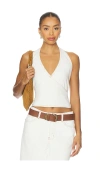 Lioness Heartbreak Halter Top In White