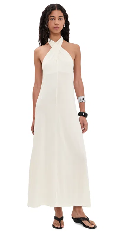 Lioness Heavenly Maxi Dress Pearl In White