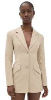 Lioness Horizon Mini Dress Deep Wheat In Neutral