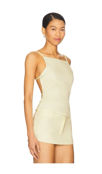 Lioness Horizon Tie Top In Neutral
