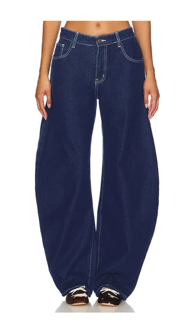 Lioness Horseshoe Jean In Blue