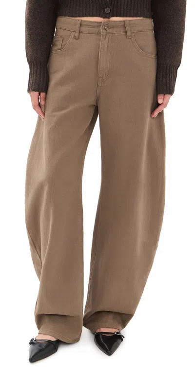 Lioness Horseshoe Jeans Cinnamon In Brown