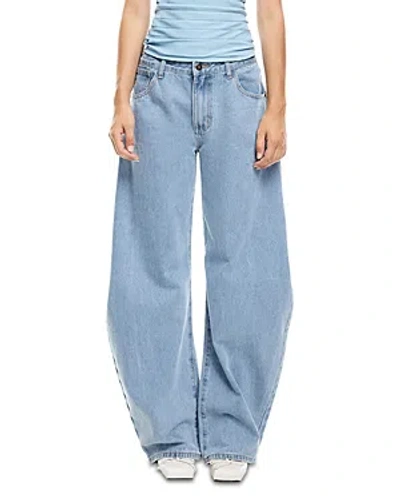 Lioness Horseshoe Jeans In Washed Blue