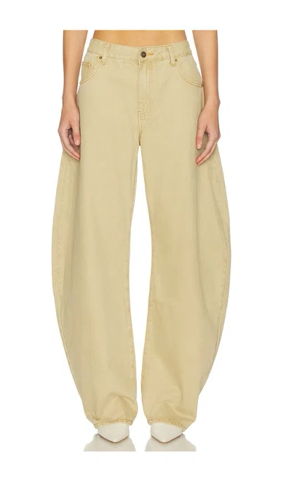 Lioness Horseshoe Jeans In Nude