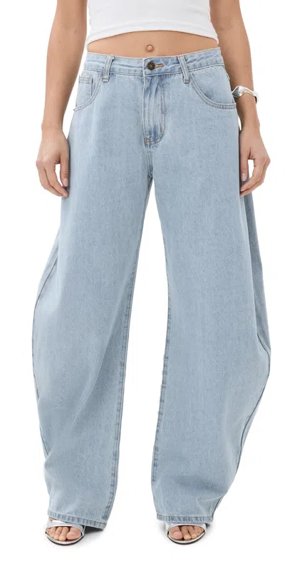 Lioness Horseshoe Jeans Washed Blue