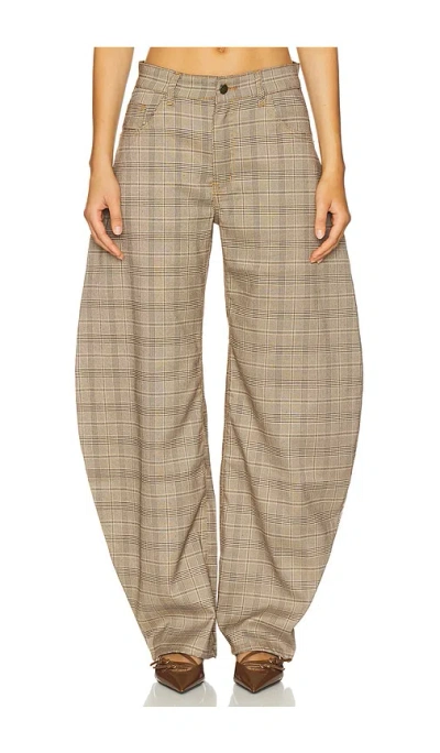 Lioness Horseshoe Pant In Brown