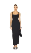 Lioness Hot Nights Maxi Dress In Black