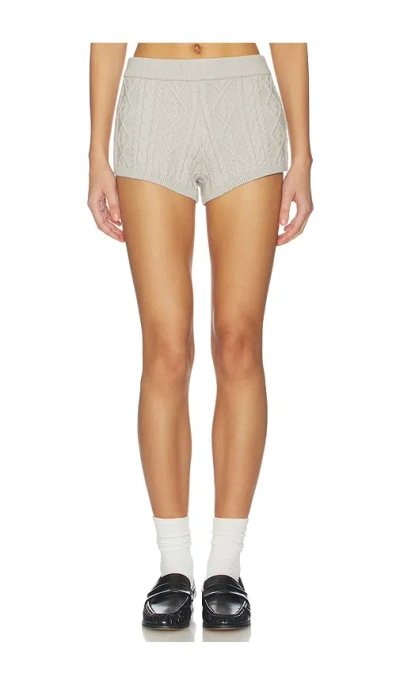 Lioness Housewife Knit Short In Gray