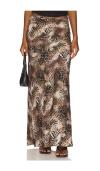 Lioness Hudson Maxi Skirt Multi Animal