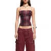 Lioness Humphrey Plaid Corset Camisole