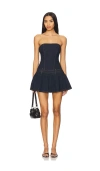Lioness In Bloom Mini Dress In 인디고