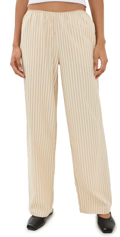 Lioness In Bloom Pants Beige