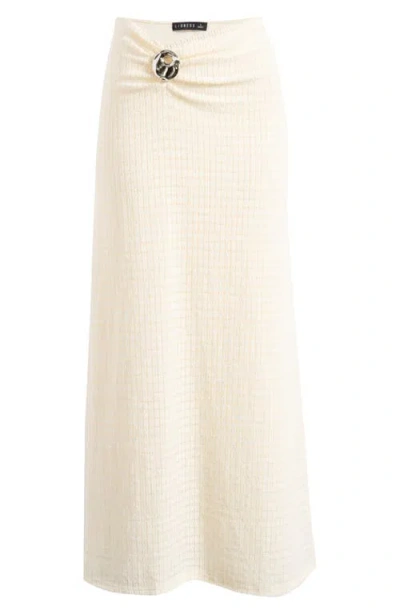 Lioness In Your Dreams Maxi Skirt In Beige