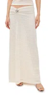 Lioness In Your Dreams Maxi Skirt Beige In Beige