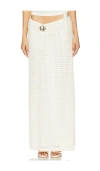 Lioness In Your Dreams Skirt In Cream