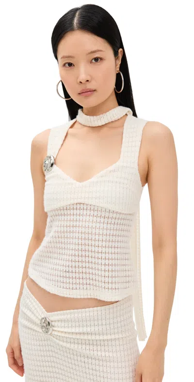 LIONESS IN YOUR DREAMS TOP BEIGE