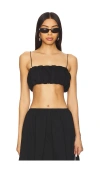 Lioness Intuition Bubble Top In Black