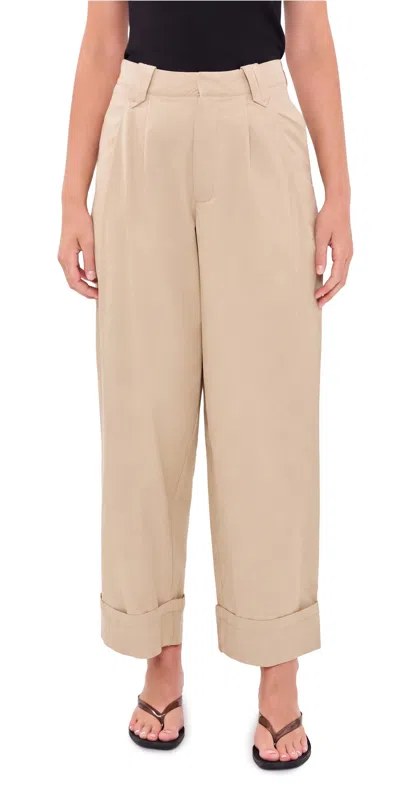 Lioness Kendall Pants Sand In Neutral