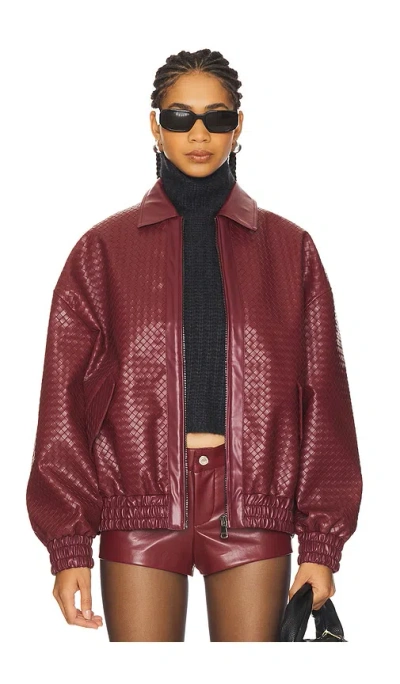 Lioness Kenny Bomber In Burgundy