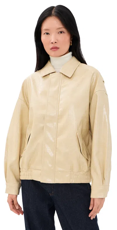 Lioness Kenny Bomber Jacket Clay In Neutral