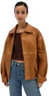 Lioness Kenny Bomber Tan In Tan