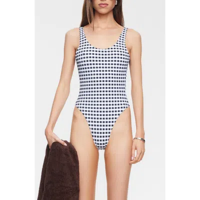Lioness Kenny Gingham One-piece Swimsuit In Multi