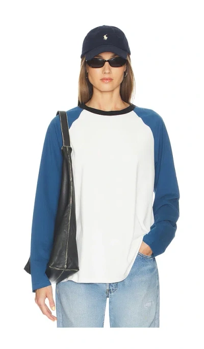 Lioness Kravitz Baseball Tee In Blue