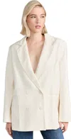 Lioness La Quinta Blazer Off White M In Off White