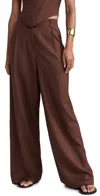 Lioness La Quinta Pants Chocolate In Chocolate