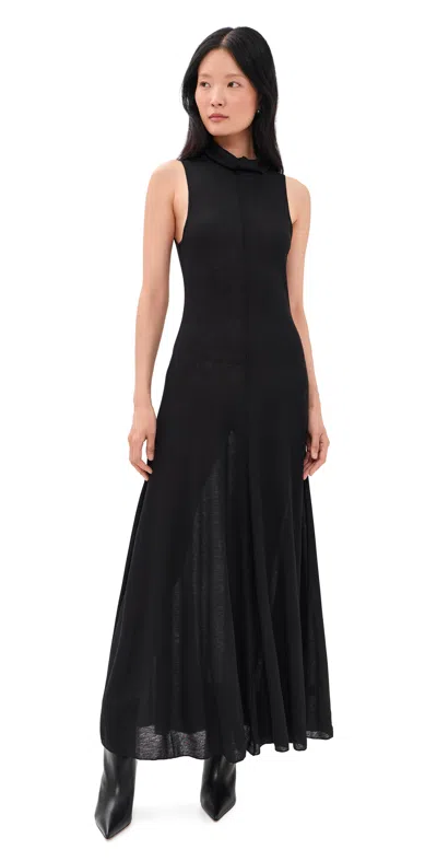 Lioness Last Light Maxi Dress Onyx In Black
