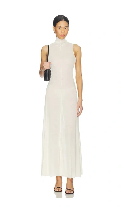 Lioness Last Light Maxi Dress In Neutral
