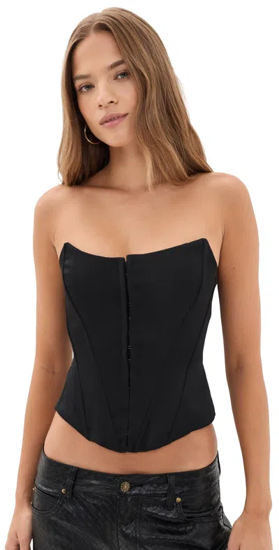 Lioness Legacy Corset Noir In Black