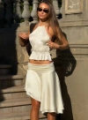 Lioness Legacy Halter Top In Ivory