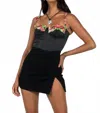 Lioness Lola Mini Skirt In Black In Black