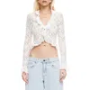 Lioness Long Nights Long Sleeve Shirt Porcelain In White