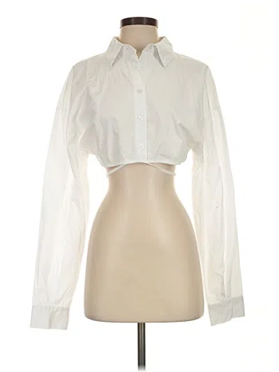 Pre-owned Lioness Long Sleeve Blouse In Ivory