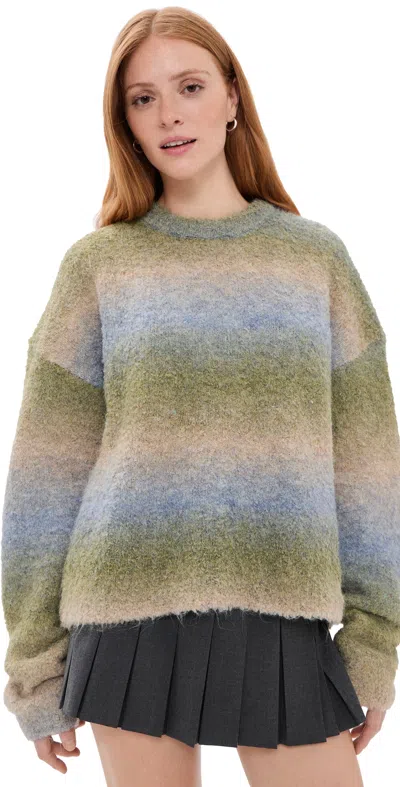 Lioness Loyalty Knit Sweater Ocean Moss In Multi