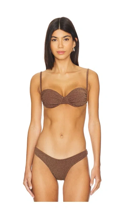 Lioness Lucky Top In Chocolate Shimmer