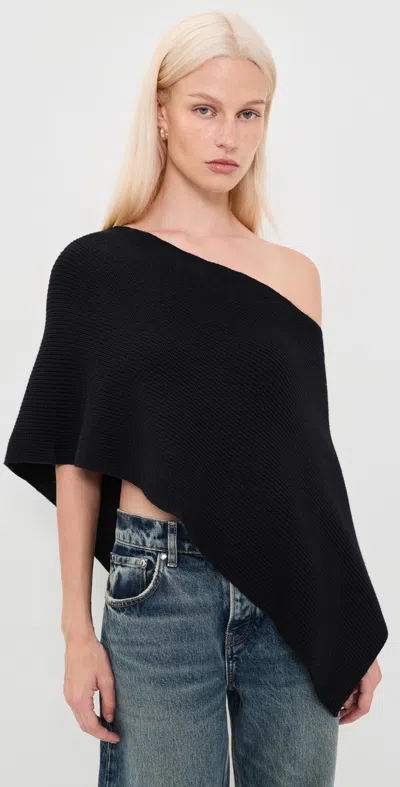Lioness Luminous Poncho Bittersweet Black