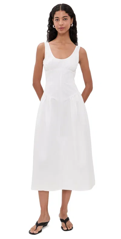 Lioness Luna Rosa Dress Porcelain In White