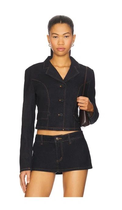 Lioness Lune Blazer In Blue
