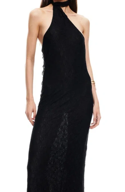 Lioness Lux Lace Maxi Dress In Black
