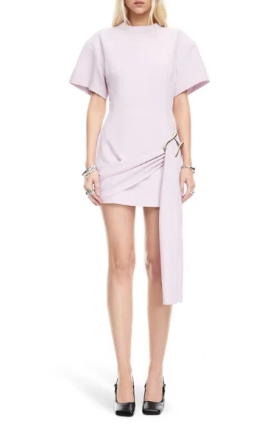 Lioness Martini Mini Dress Lavender Fog In White
