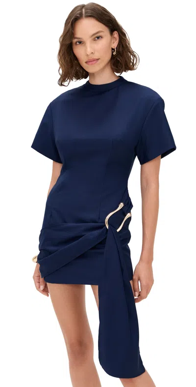 Lioness Martini Mini Dress Eclipse In Blue