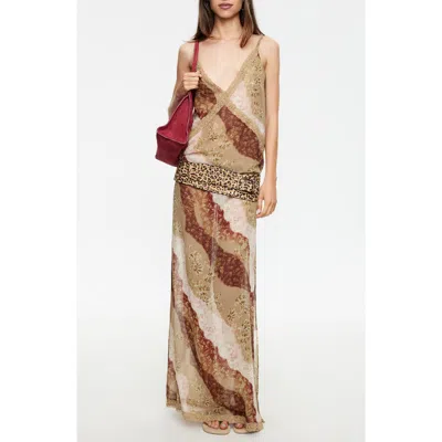 Lioness Melrose Maxi Dress In Multi