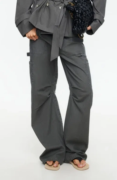 Lioness Miami Vice Low Rise Carpenter Pants In Gray