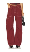 Lioness Miami Lowrise Pocket Detail Wide Leg Jeans