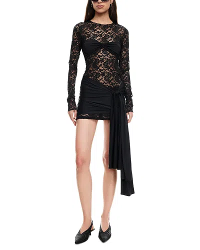 Lioness Midnight Mini Dress In Black