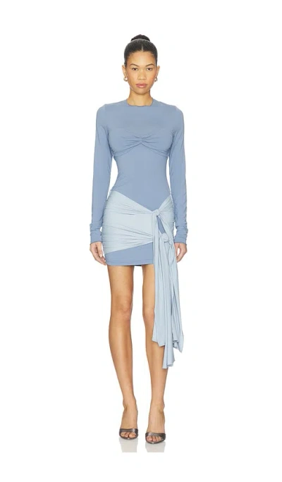 Lioness Midnight Mini Dress In Blue