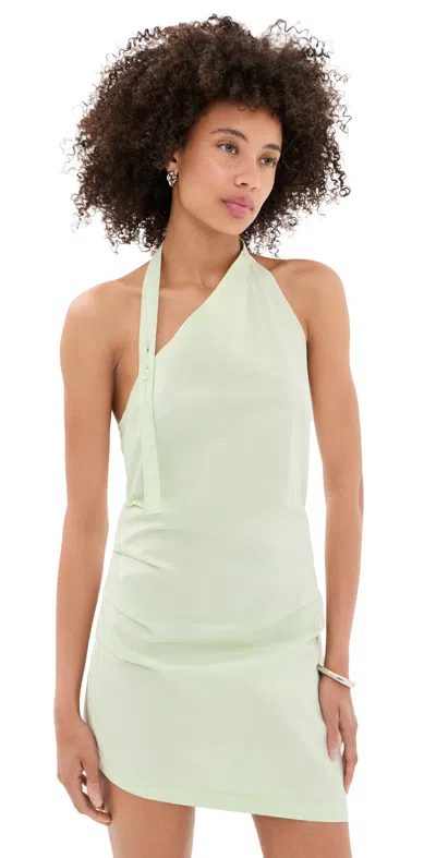 Lioness Moonlight Mini Dress Lime In Green